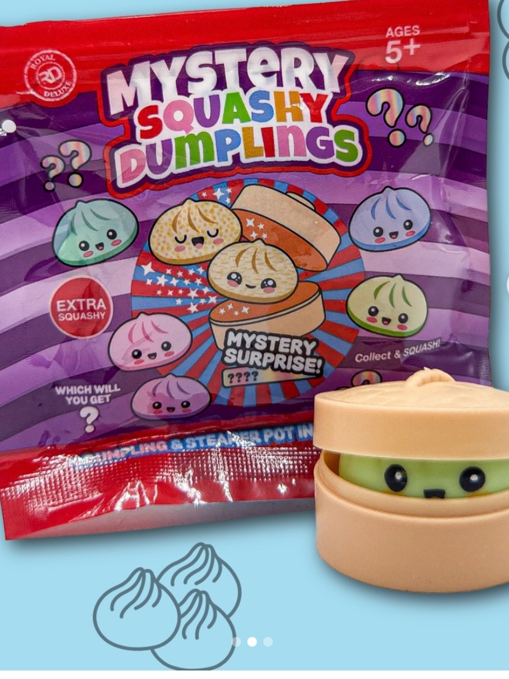 Micro Mystery Squashy Dumplings Duo-2 Mystery Bags - Picture 4 of 4
